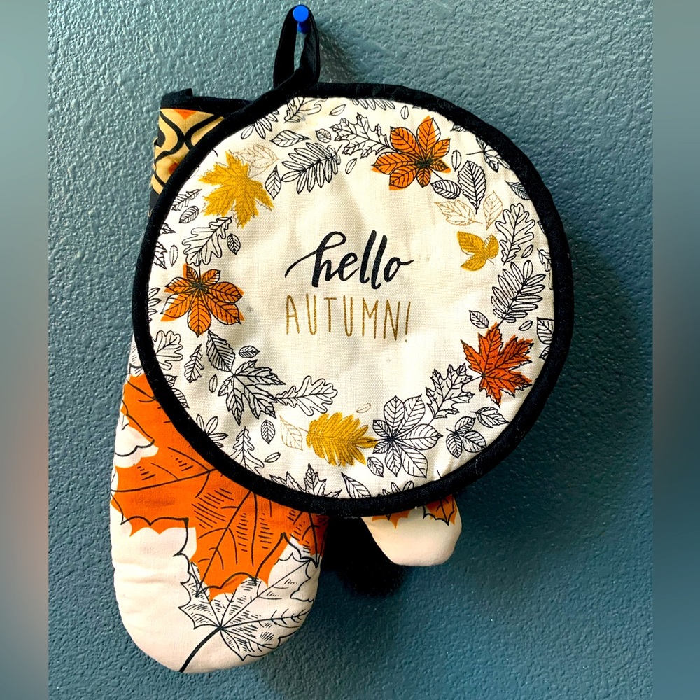 Autumn potholders set of 2 🍁🍂